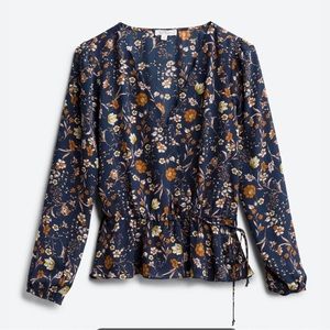 Nine Britton cavanna faux wrap blouse  size M - stitch fix exclusive